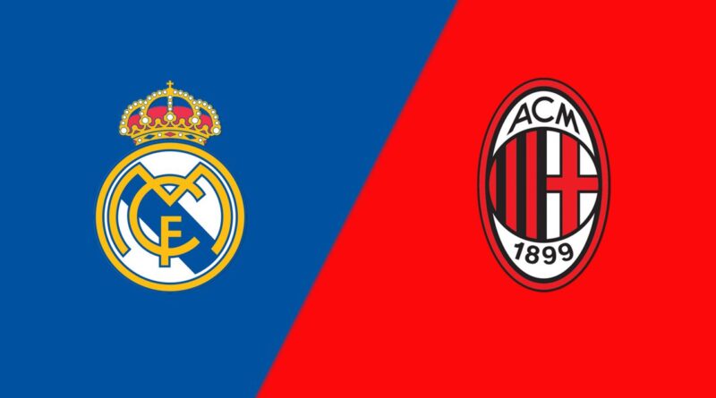 REAL MADRID VS AC MILAN