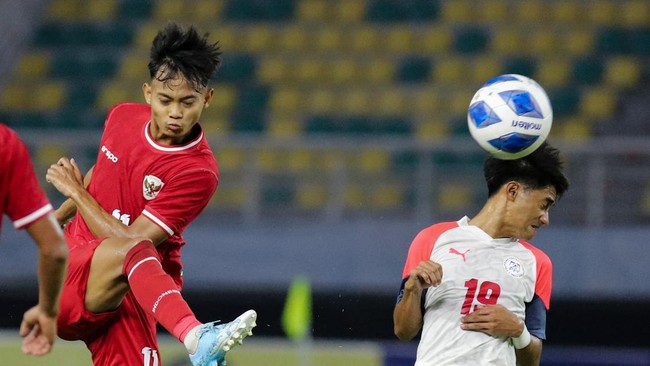 PERTANDINGAN KEDUA UNTUK GARUDA MUDA MELAWAN KAMBOJA