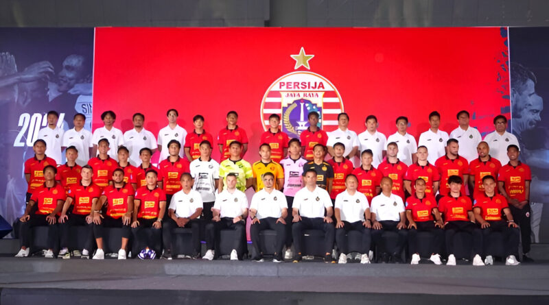Persija Jakarta Perkenalkan Skuad Terbarunya